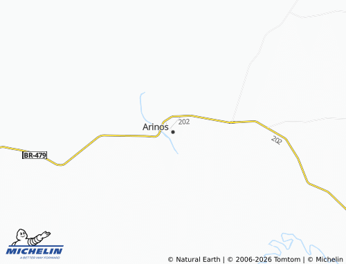 Mapa MICHELIN Arinos - ViaMichelin
