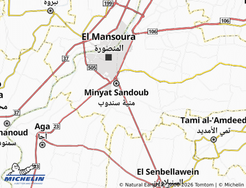 Mapa MICHELIN Shawah - ViaMichelin