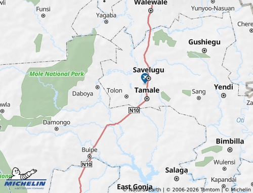 Mapa MICHELIN Tolon-Kumbungu - ViaMichelin
