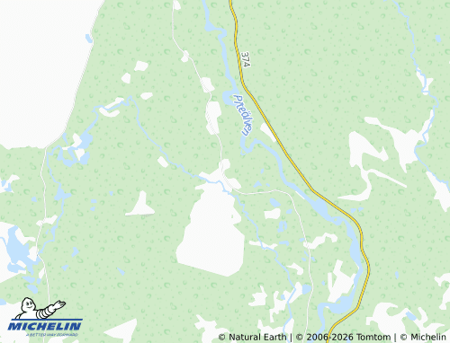 Carte MICHELIN Tvärån - ViaMichelin