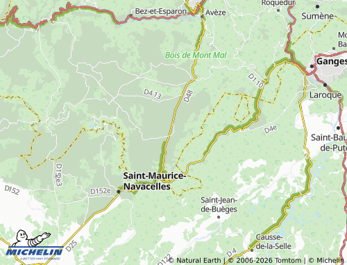 Mappa MICHELIN Rogues - ViaMichelin