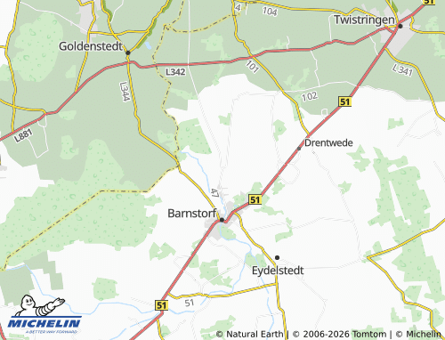MICHELIN Aldorf map - ViaMichelin