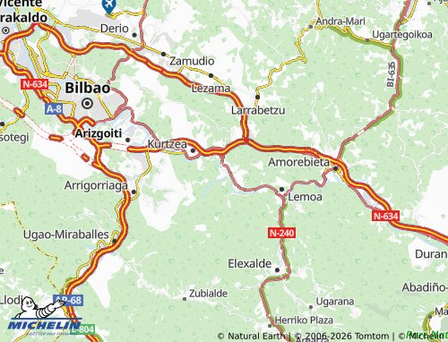 MICHELIN Usansolo map - ViaMichelin