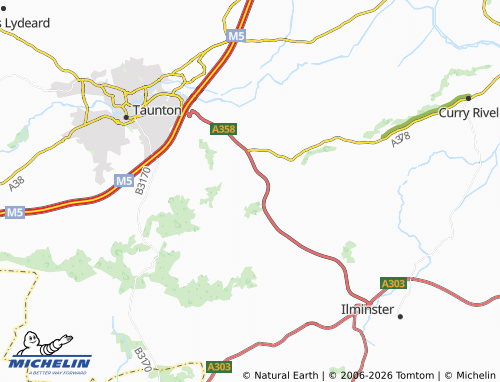 Carte MICHELIN West Hatch - ViaMichelin
