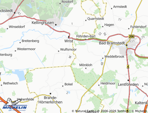 MICHELIN Hingstheide map - ViaMichelin