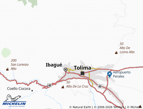 MICHELIN-Landkarte Ancón Tesorito - ViaMichelin