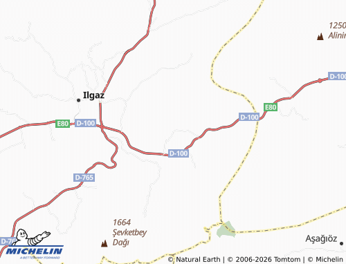 MICHELIN Yerkuyu map - ViaMichelin