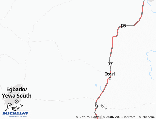 MICHELIN Elere map - ViaMichelin