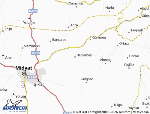 MICHELIN Bağlarbaşı map - ViaMichelin