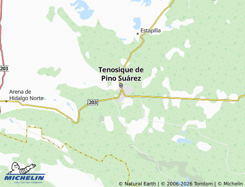 MICHELIN Luis Gómez Zepeda map - ViaMichelin