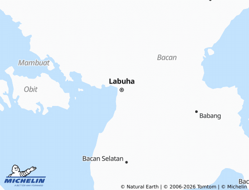 MICHELIN Tomori map - ViaMichelin