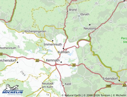 Mappa MICHELIN Kulmain - ViaMichelin