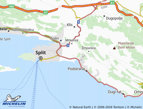 MICHELIN Kamen map - ViaMichelin