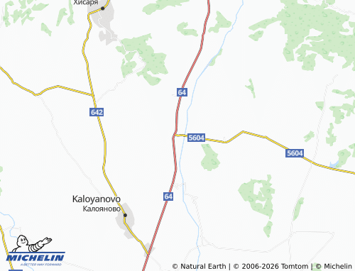 MICHELIN Dolna mahala map - ViaMichelin