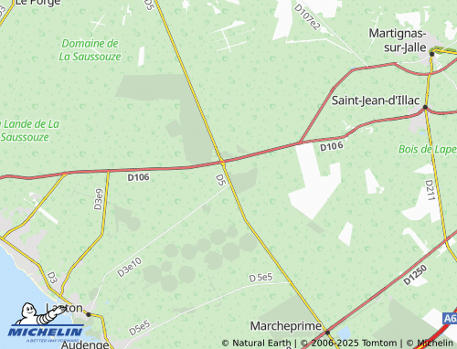 MICHELIN Les Vents de Mer map - ViaMichelin