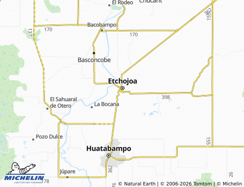Mappa MICHELIN Leobardo Ibarra Gándara - ViaMichelin