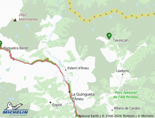 MICHELIN Cerbí map - ViaMichelin