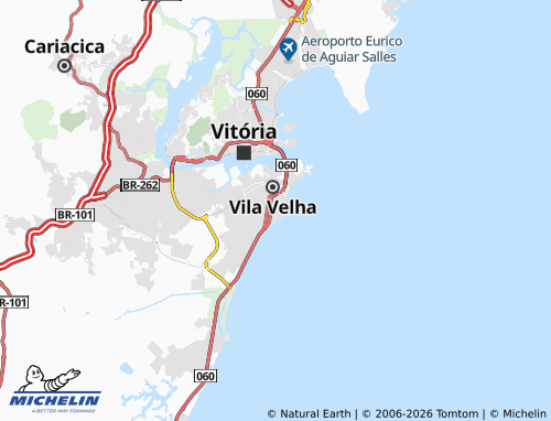 Carte MICHELIN Praia de Itapoã - ViaMichelin