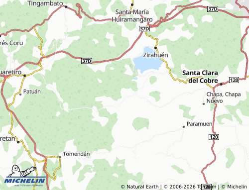 Mapa MICHELIN Santa Ana - ViaMichelin