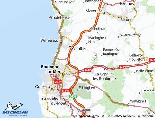 Carte MICHELIN Rupembert - ViaMichelin