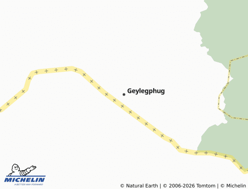 MICHELIN Geylegphug map - ViaMichelin