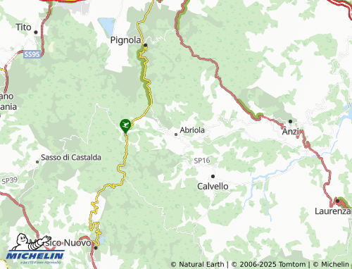 MICHELIN Abriola map - ViaMichelin