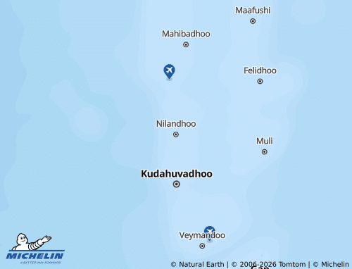 MICHELIN-Landkarte Faafu - ViaMichelin