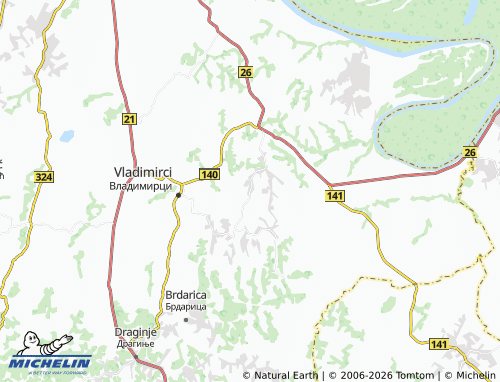 Carte MICHELIN Jalovik - ViaMichelin