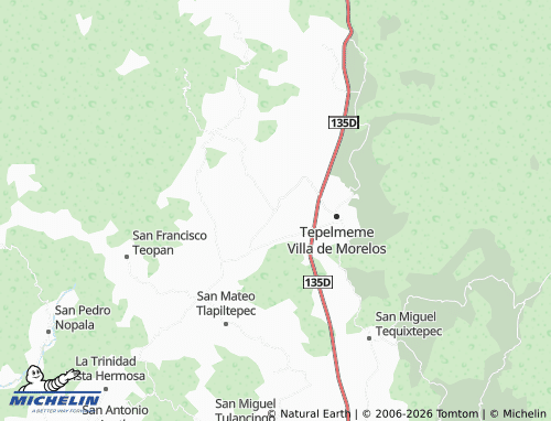 Mappa MICHELIN Concepción Buenavista - ViaMichelin