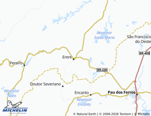 Carte MICHELIN José Pessoa de Queiroz - ViaMichelin