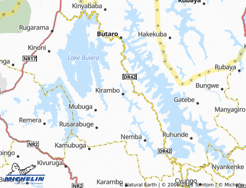 MICHELIN-Landkarte Kirambo - ViaMichelin
