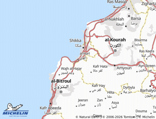Carte MICHELIN al-Hari - ViaMichelin