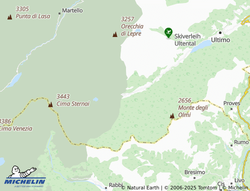 MICHELIN Santa Gertrude map - ViaMichelin