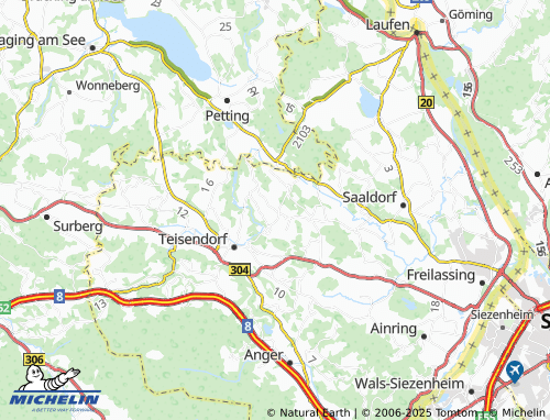 Kaart MICHELIN Eichham - ViaMichelin
