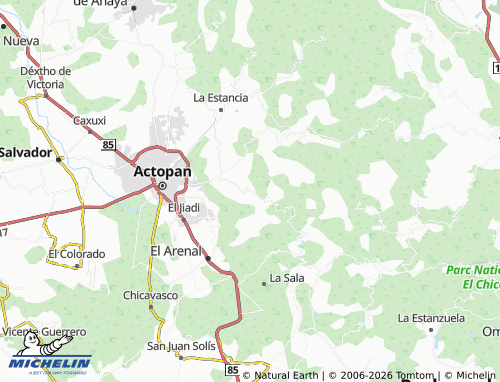 Mapa MICHELIN Fray Francisco - ViaMichelin