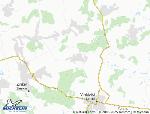 MICHELIN Petrashivka map - ViaMichelin
