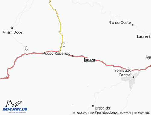 Mapa MICHELIN Planalto - ViaMichelin