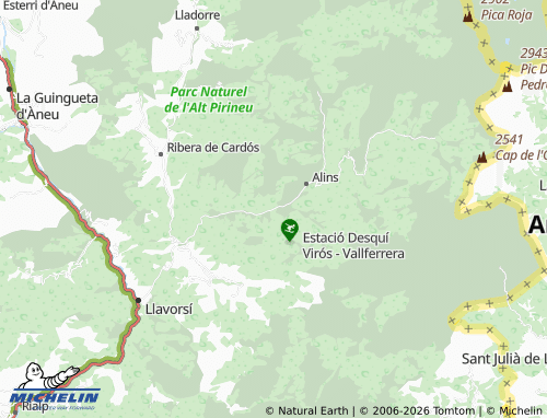 Mapa MICHELIN Ainet de Besan - ViaMichelin