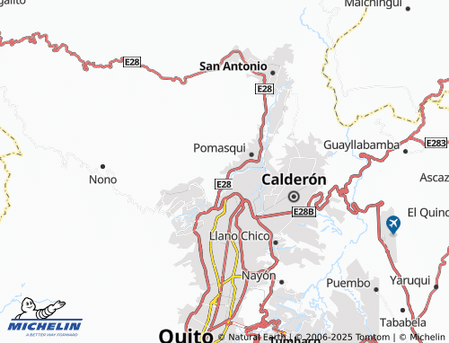 MICHELIN Urbanización de Los Arquitectos map - ViaMichelin