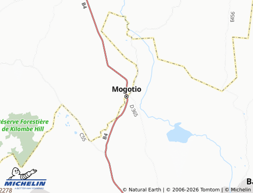 Kaart MICHELIN Mogotio - ViaMichelin