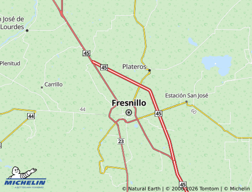 Mapa MICHELIN México - ViaMichelin