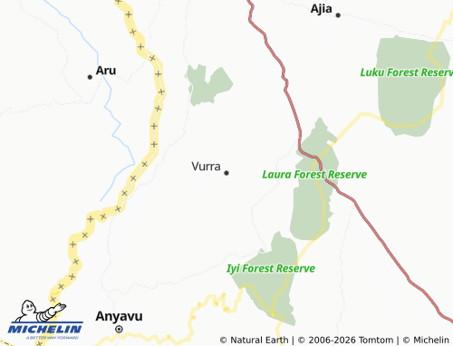 Mapa MICHELIN Vurra - ViaMichelin