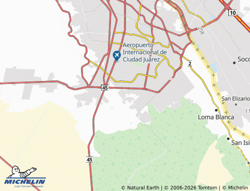 Mapa MICHELIN Alborada - ViaMichelin