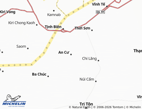 Mappa MICHELIN An Cư - ViaMichelin
