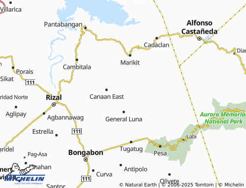 MICHELIN-Landkarte Casilagan - ViaMichelin