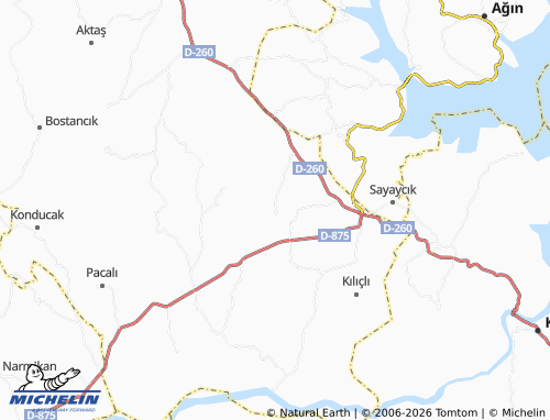 MICHELIN Gebeli map - ViaMichelin