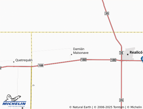 MICHELIN Damián Maisonave map - ViaMichelin