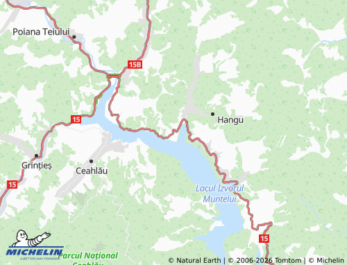 MICHELIN Chirițeni map - ViaMichelin