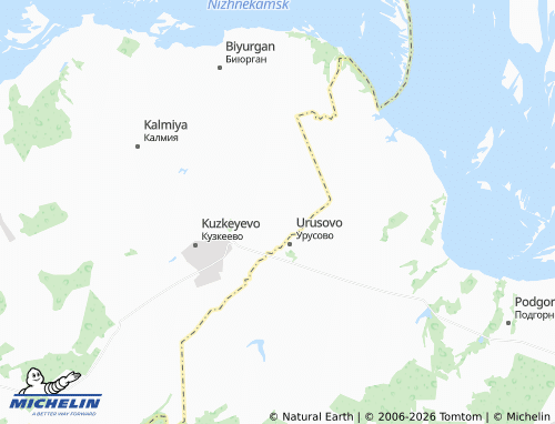 MICHELIN-Landkarte Staryy Baylar - ViaMichelin