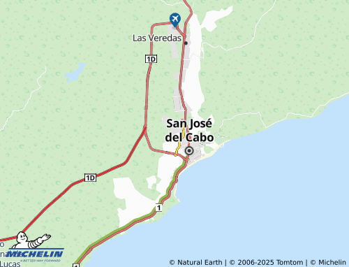 MICHELIN Luis Donaldo Colosio Murrieta map - ViaMichelin